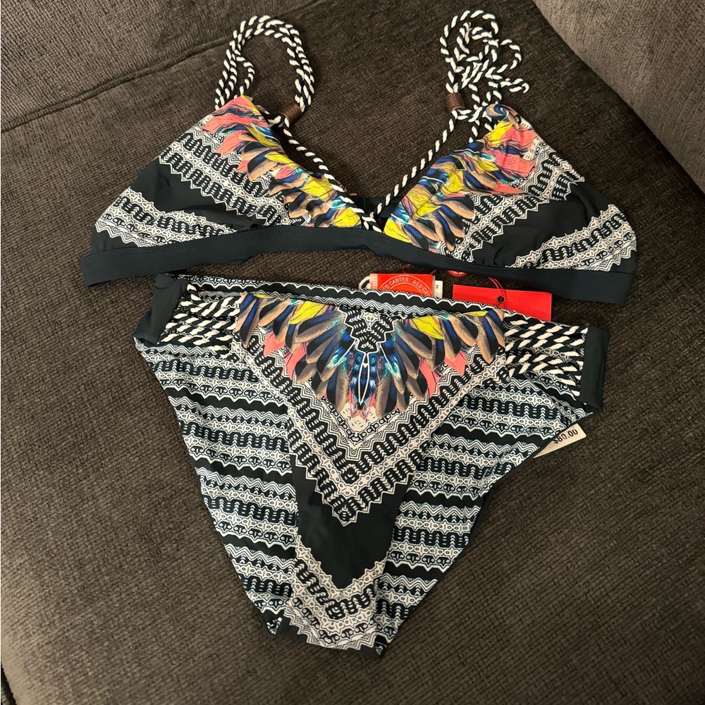 NWT Red Carter Bathing Suit Size XS